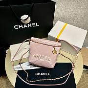 Chanel Mini 22 Bag Light Pink Size 19 x 20 x 6 cm - 4