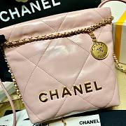 Chanel Mini 22 Bag Light Pink Size 19 x 20 x 6 cm - 3