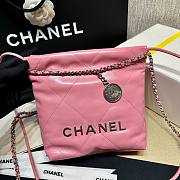 Chanel Mini 22 Bag Pink Size 19 x 20 x 6 cm - 4