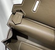 Hermes Jypsiere Crossbody Bag Gold/Silver Hardware Size 23 x 17 x 5 cm - 5