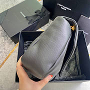 YSL Calypso Black Bag Size 28 x 22 x 12 cm - 5