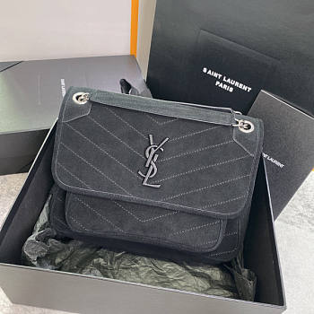 YSL Niki Medium Black Bag Size 28 x 20 x 8 cm