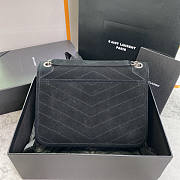 YSL Niki Medium Black Bag Size 28 x 20 x 8 cm - 4
