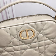 Dior Small Caro Top Handle Camera Bag Beige Size 19 x 13 x 4.5 cm - 2