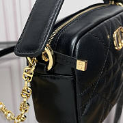 Dior Small Caro Top Handle Camera Bag Black Size 19 x 13 x 4.5 cm - 3