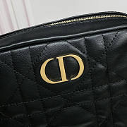 Dior Small Caro Top Handle Camera Bag Black Size 19 x 13 x 4.5 cm - 2