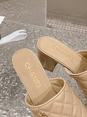 Chanel Beige Sandals 7 cm - 4