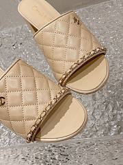 Chanel Beige Sandals 7 cm - 6