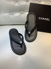 Chanel Slides Black/White - 5