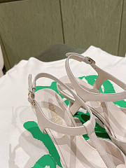 Chanel White Heels 4.5 cm - 5