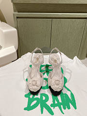Chanel White Heels 4.5 cm - 3