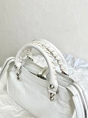 Balenciaga Classic Mini City Bag White Size 24 x 16 x 9 cm - 6