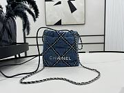 Chanel 22 Mini Tote Bag Denim Size 19 x 20 x 6 cm - 1