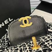 Chanel Kelly Handle Bag Woolen Size 13 x 20 x 7 cm - 4