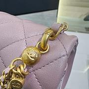 Chanel Pearl Flap Fatty-Pink Lambskin Size 12.5 x 17 x 5 cm - 5