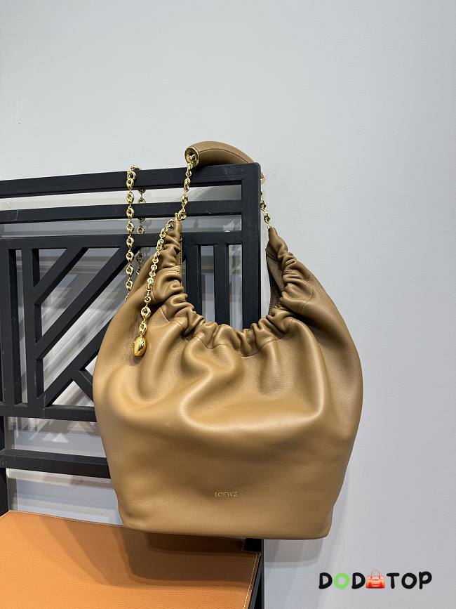 Loewe Medium Squeeze Bag Brown Size 34 x 33 x 13.5 cm - 1