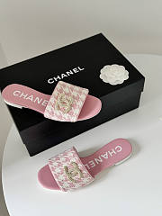 Chanel Slides Pink - 4