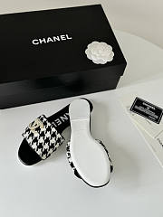 Chanel Slides Black - 6