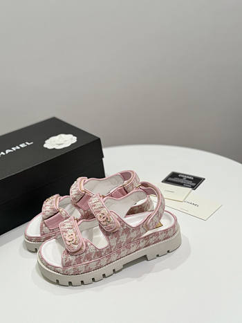 Chanel Sandals Pink