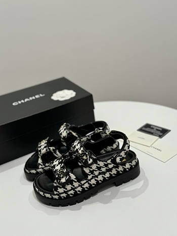 Chanel Sandals Black