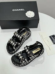 Chanel Sandals Black - 3