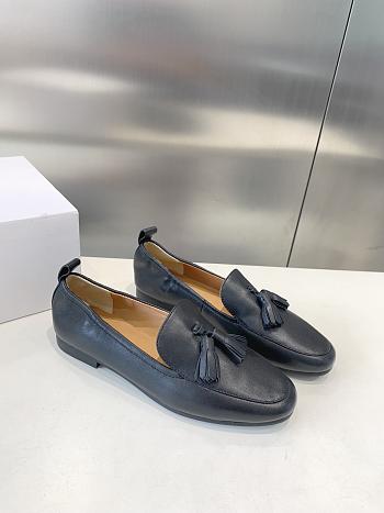 The Row Loafers Black