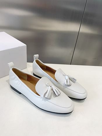 The Row Loafers White
