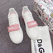 Dolce & Gabbana Pink Sneakers  - 1