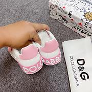Dolce & Gabbana Pink Sneakers  - 4