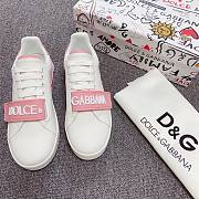 Dolce & Gabbana Pink Sneakers  - 2