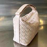 Bottega Veneta Intreccio Leather Toiletry Bag Pink Size 22 x 13 x 9.5 cm - 4