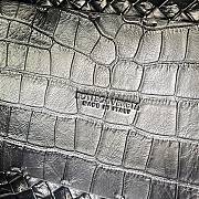 Bottega Veneta Mini Cabat Tote Crocodile Leather Bag Black Size 20 x 15 x 12 cm - 2