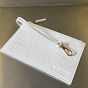 Bottega Veneta Mini Cabat Tote Crocodile Leather Bag White Size 20 x 15 x 12 cm - 6