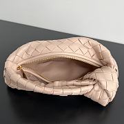 Bottega Veneta Mini Jodie Bag Pink Size 23 x 28 x 8 cm - 5