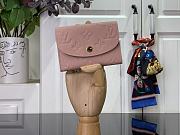 Louis Vuitton LV M82927 Wallet Pink Size 11 x 8 x 2.5 cm - 1