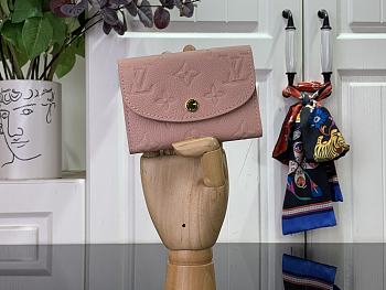 Louis Vuitton LV M82927 Wallet Pink Size 11 x 8 x 2.5 cm