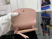 Louis Vuitton LV M82927 Wallet Pink Size 11 x 8 x 2.5 cm - 6