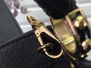 Louis Vuitton LV Capucines Mini Handbag Crocodile Pattern M48865 Black Size 21 x 14 x 8 cm - 4