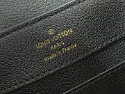 Louis Vuitton LV Capucines Mini Handbag Crocodile Pattern M48865 Black Size 21 x 14 x 8 cm - 2