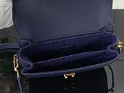 Louis Vuitton Pochette Metis Monogram Empreinte Leather Dark Blue M41487 Size 25 x 19 x 7 cm - 5