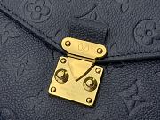 Louis Vuitton Pochette Metis Monogram Empreinte Leather Dark Blue M41487 Size 25 x 19 x 7 cm - 3