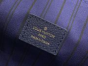Louis Vuitton Pochette Metis Monogram Empreinte Leather Dark Blue M41487 Size 25 x 19 x 7 cm - 2
