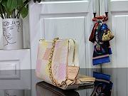 Louis Vuitton Pochette Accessoires Handbag M40642 Pink Size 23.5 x 13.5 x 4 cm - 3