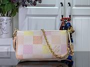 Louis Vuitton Pochette Accessoires Handbag M40642 Pink Size 23.5 x 13.5 x 4 cm - 1