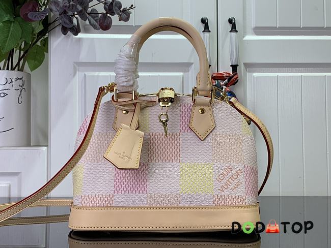 Louis Vuitton Alma BB Handbag N40516 Pink Size 23.5 x 17.5 x 11.5 cm - 1