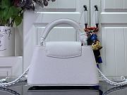 Louis Vuitton LV Capucines East-West Mini M23955 White Size 22 x 12 x 8 cm - 6