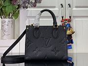 Louis Vuitton Onthego BB Handbag M47054 Black Size 18 x 15 x 8.5 cm - 4