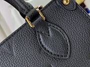 Louis Vuitton Onthego BB Handbag M47054 Black Size 18 x 15 x 8.5 cm - 2