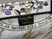 Dior Medium Book Tote Bag 4 Saisons Été Soleil Size 36 x 27.5 x 16.5 cm - 3