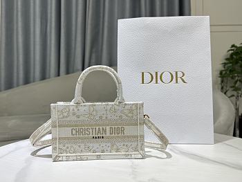 Dior Mini Golden Butterfly Tote Size 21.5 x 13 x 7.5 cm